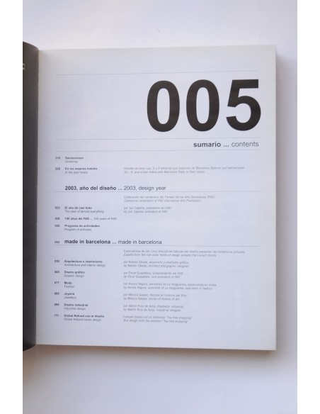 Barcelona Style 2003