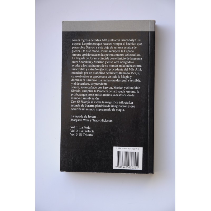 La espada de Joram. Vol. III. El triunfo