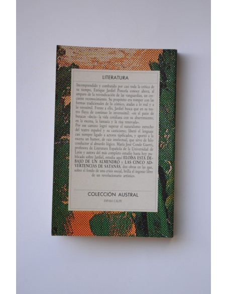 Eloisa esta debajo de un almendro , Las cinco advertencias de Satanás