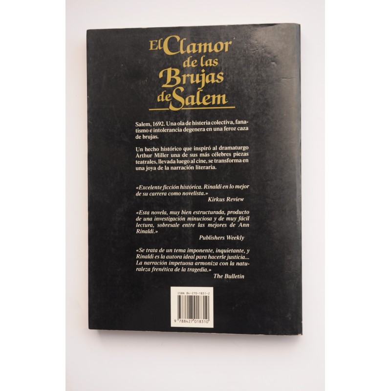 El clamor de las Brujas de Salem