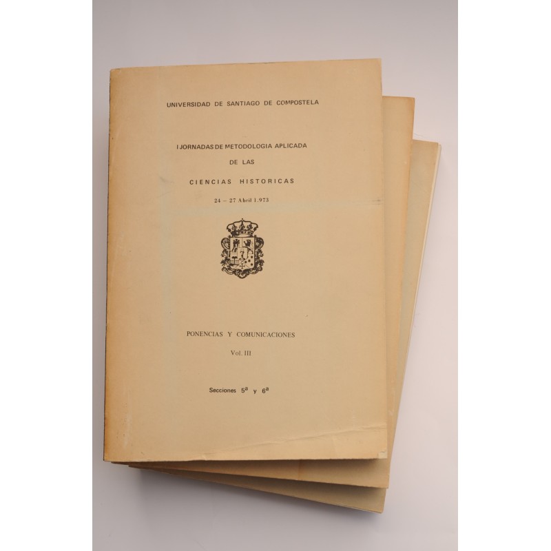 I Jornadas de Metodología aplicada de las...