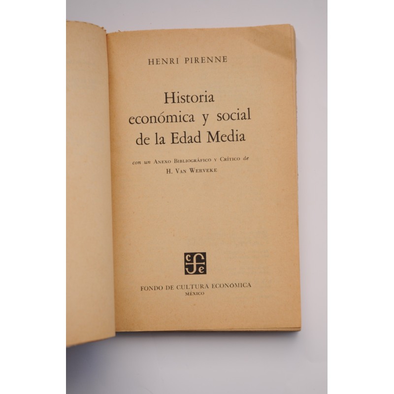 Historia económica y social de la Edad Media