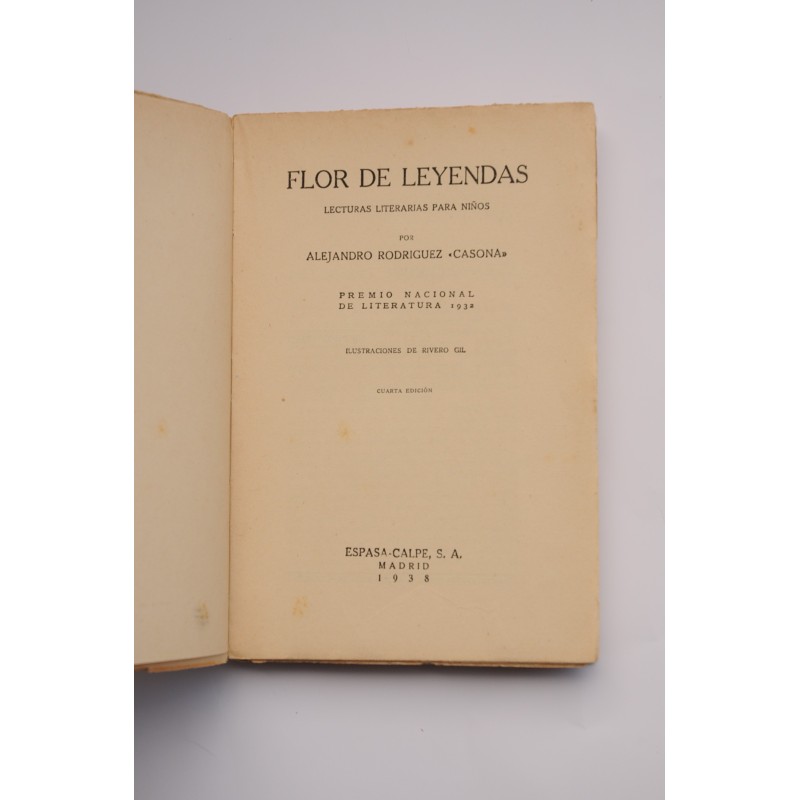 Flor de leyendas: lecturas literarias para niños