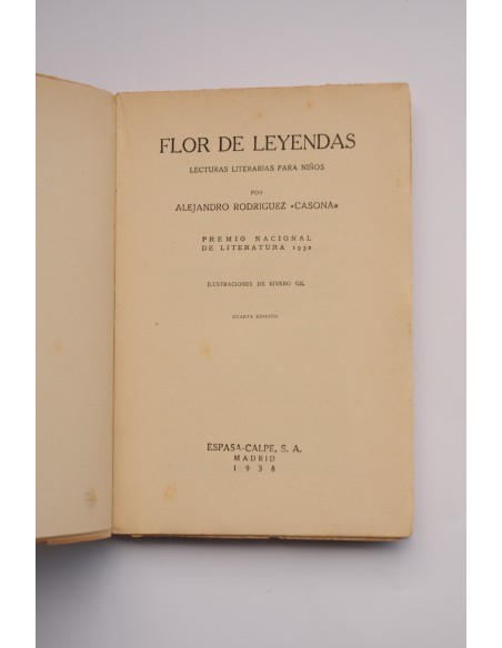 Flor de leyendas: lecturas literarias para niños