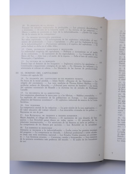 El Capitalismo. De Manchester a Wall Street