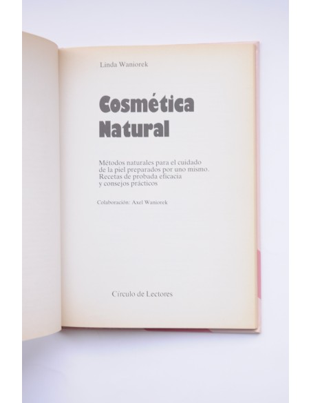 Cosmética natural