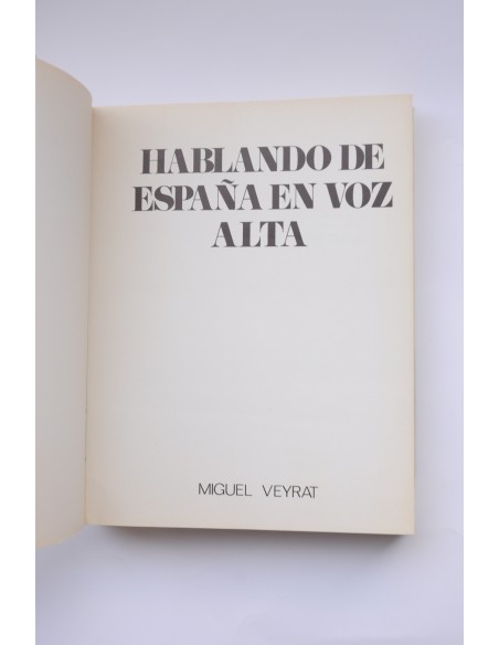 Hablando de España en voz alta