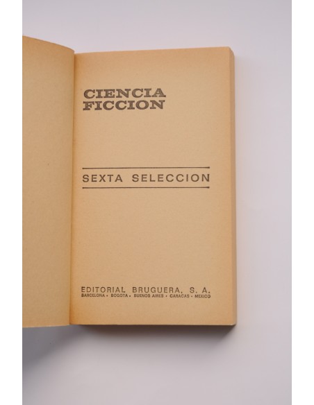 Ciencia ficción. Sexta selección