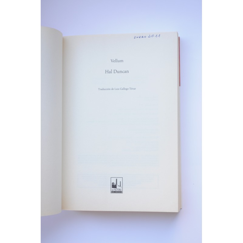 El libro de todas las horas. Vellum