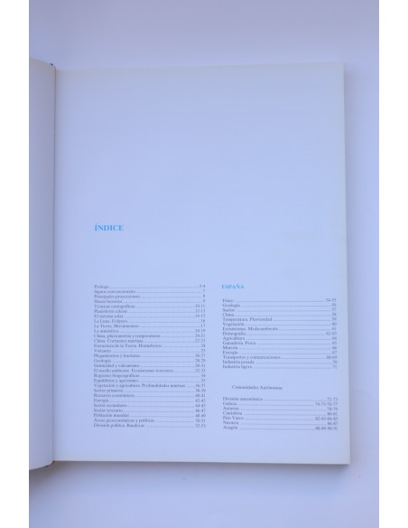 Atlas actúal de geografía universal VOX