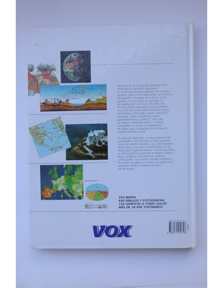 Atlas actúal de geografía universal VOX