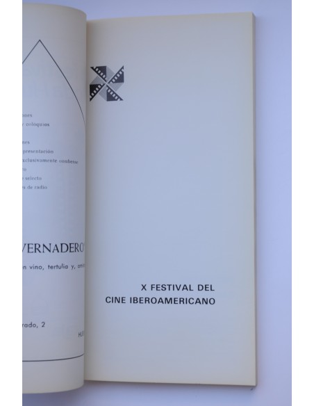 X Festival de Cine Iberoamericano : Huelva, España 1-8 Diciembre 1984 : catálogo