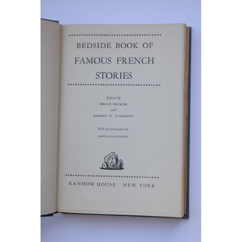 Bedside book of famous french stories