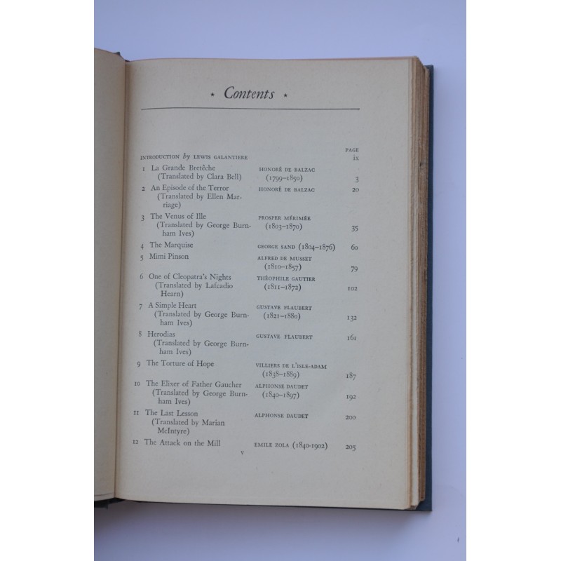 Bedside book of famous french stories