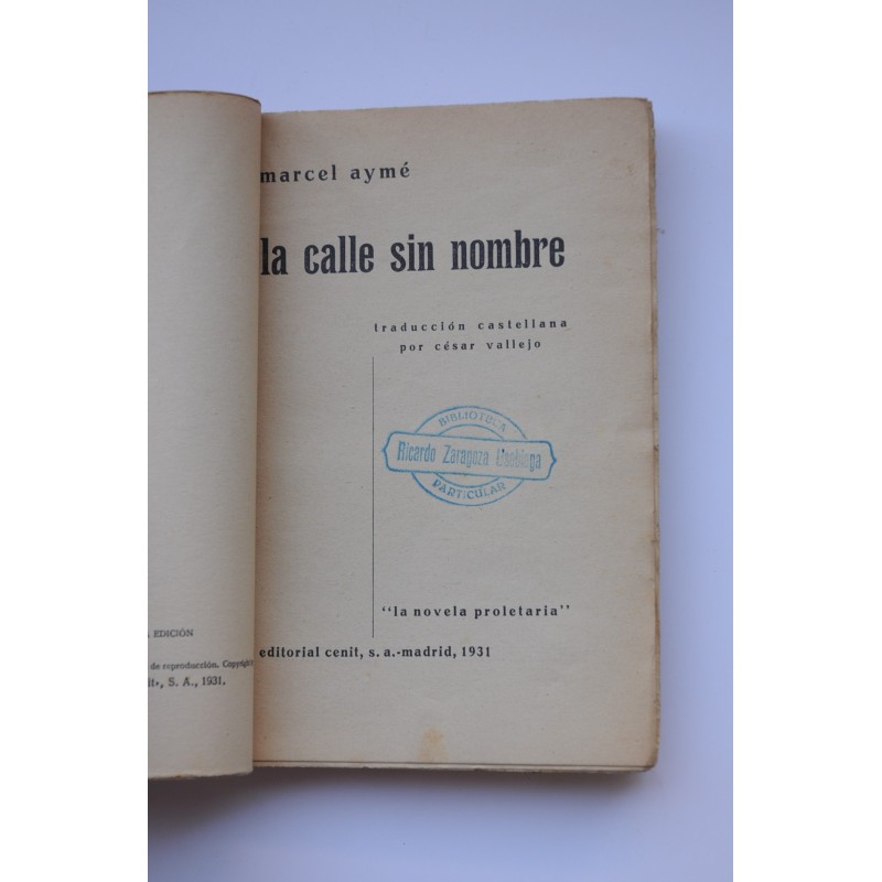 La calle sin nombre