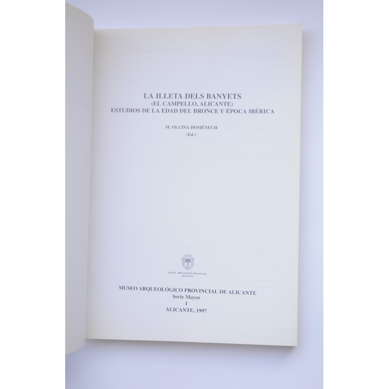 La illeta dels Banyets (El Campello, Alicante)....