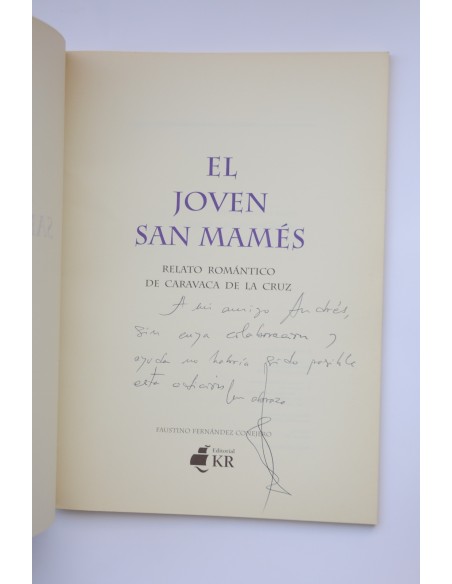 El joven San Mamés. Relato romántico de Caravaca de la Cruz