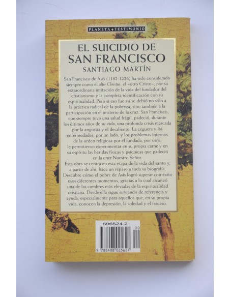 El suicidio de San Francisco de Asís