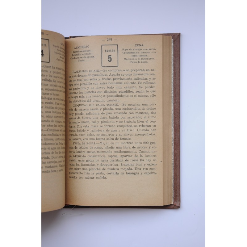 El libro ideal de cocina : recetas prácticas y...