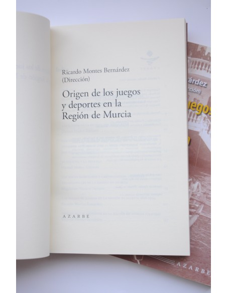 Origen de los juegos y deportes en la Región de Murcia