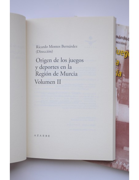 Origen de los juegos y deportes en la Región de Murcia
