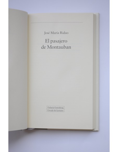 El pasajero de Montauban