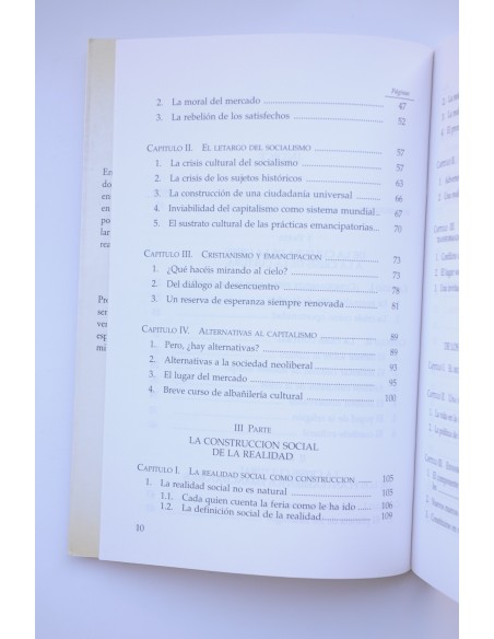Movimientos sociales y alternativas de sociedad