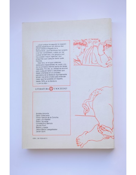 Letras españolas, 1976 - 1986