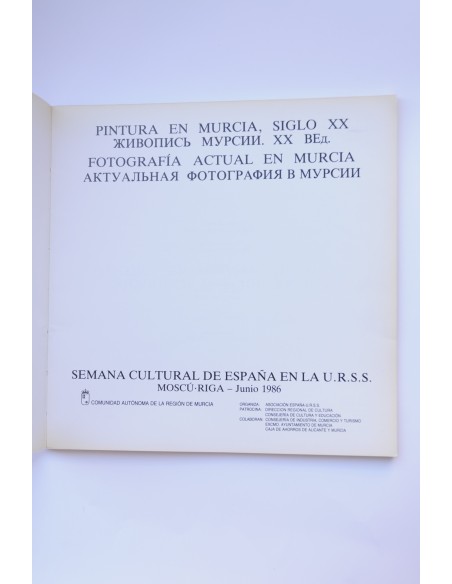 Pintura en Murcia, siglo XX. Fotografía actual en Murcia