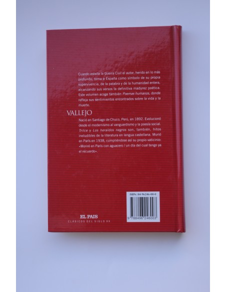 España, aparta de mí este cáliz. Poemas humanos