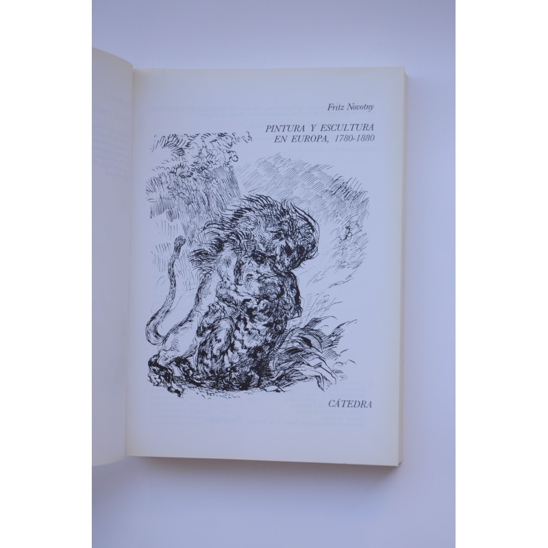 Pintura y escultura en Europa 1780/1880
