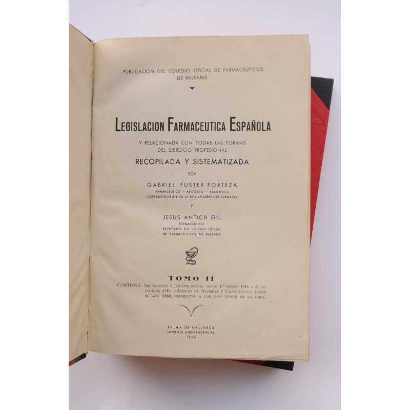 Legislación farmacéutica española y relacionada...