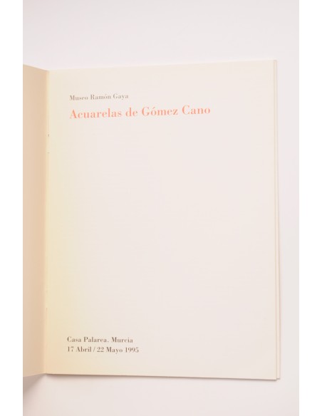 Acuarelas de Gómez Cano
