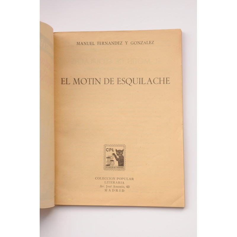 El motín de Esquilache