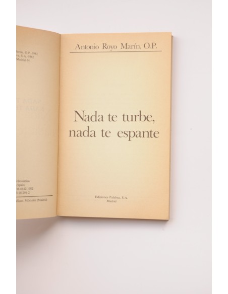 Nada te turbe, nada te espante