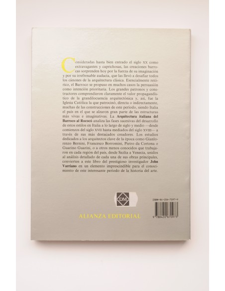 Arquitectura italiana del Barroco al Rococó