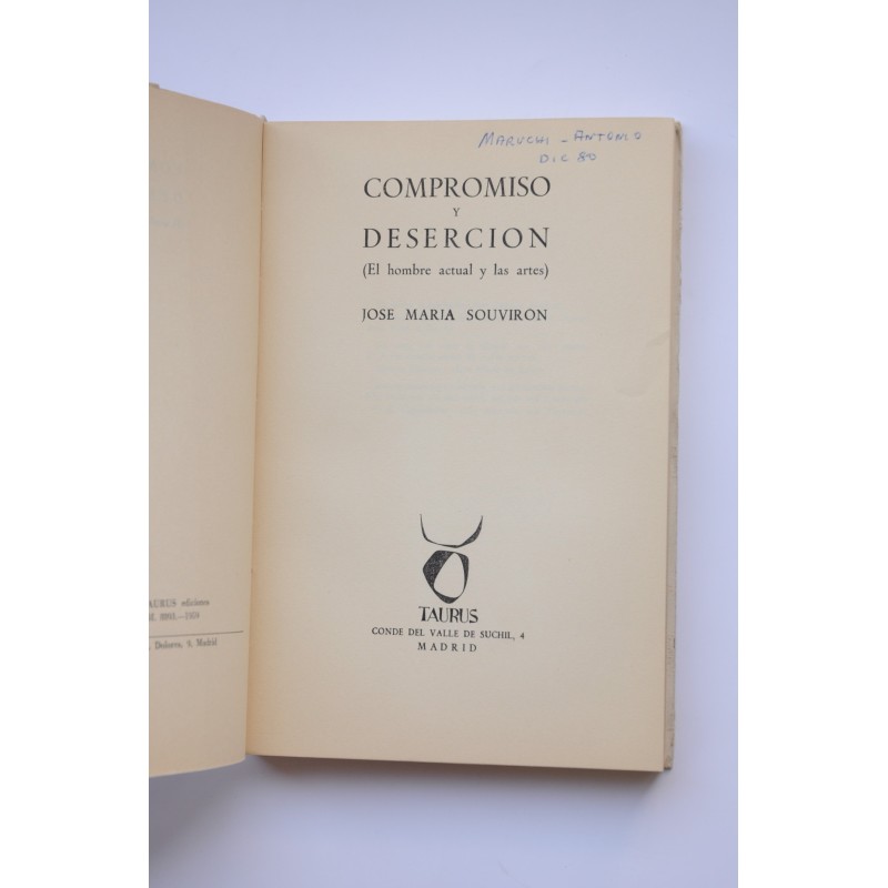 compromiso y deserción