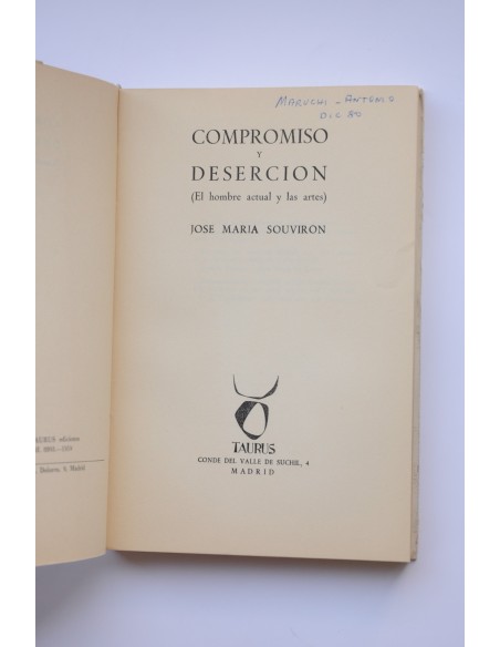 compromiso y deserción
