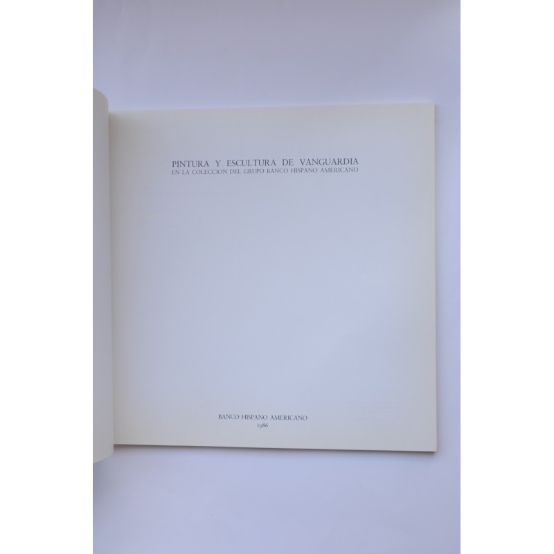 Pintura y escultura de vanguardia en la...