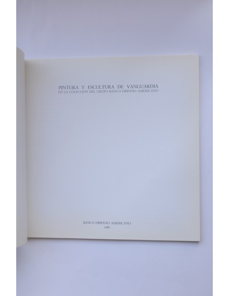 Pintura y escultura de vanguardia en la colección del Grupo Banco Hispano Americano