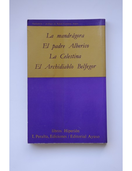 Maquiavelo. Obras escabrosas