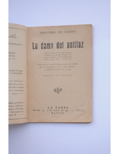 La dama del antifaz