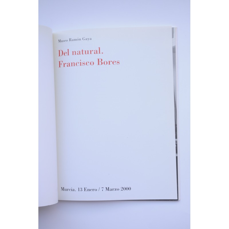 Del natural. Francisco Bores