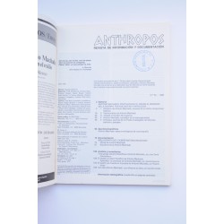 Anthropos. Revista de información y documentación, Nº 50... 2
