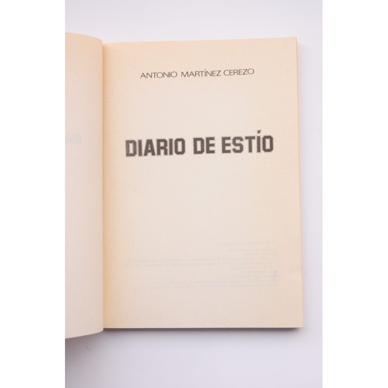 Diario de Estío