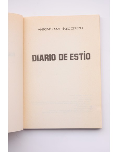 Diario de Estío