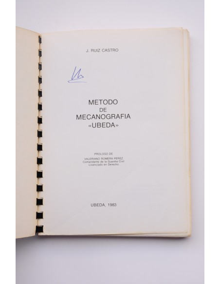 Método de mecanografía Úbeda
