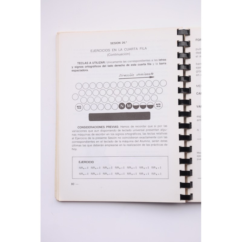 Método de mecanografía Úbeda