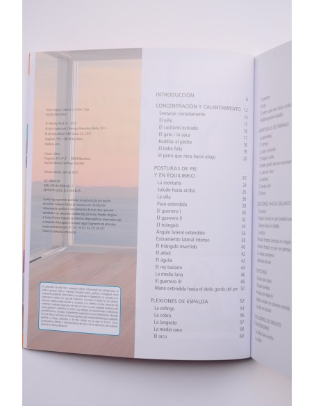 Ejercicio en acción. Yoga