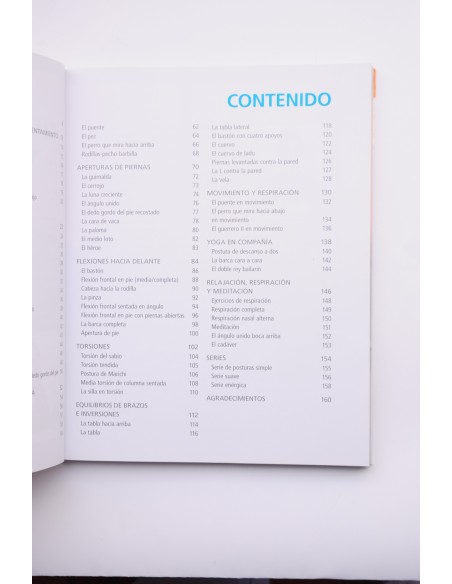 Ejercicio en acción. Yoga